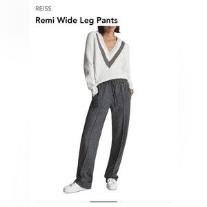Reiss Remi wide leg pant 6